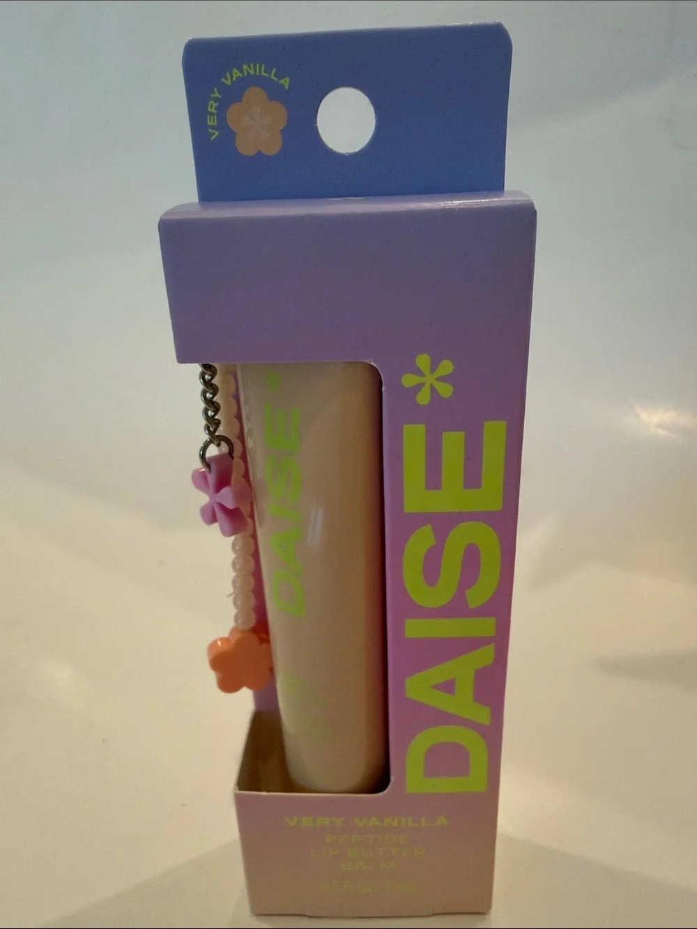 NET DAISE Very Vanilla Peptide Lip Butter Balm 0.5oz